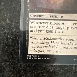 Blood Artist Double Masters 2022 Regular - Image 3