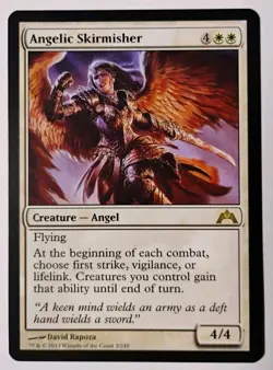 Angelic Skirmisher MTG, Gatecrash, Rare, LP - Image 1