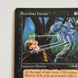 Krovikan Horror LP Alliances Magic the Gathering Card - Image 2