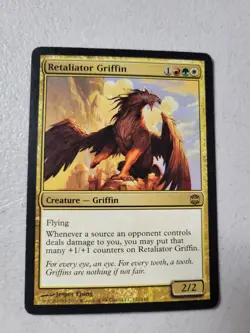 1x Retaliator Griffin [Alara Reborn] Magic MTG LP Free Shipping - Image 1