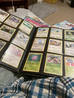 Vintage Pokemon Card Binder Lot 333 Cards Base Fossil WOTC Pikachu Charizard - Image 4