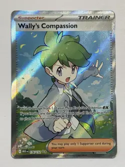 Pokemon WALLY'S COMPASSION 176/132 - Mega Evolution - RARE FULL ART - MINT - Image 1