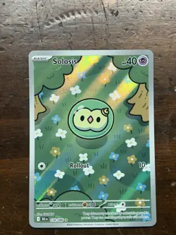Pokemon TCG Solosis Card Scarlet & Violet Black Bolt 118/086 - Image 1
