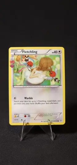Pokemon Fletchling RC25-32 Generations: Radiant Collection Regular LP - Image 1