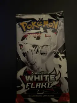 Very Heavy! 22.69g Pokemon TCG SV10.5 White Flare Booster Pack Sealed! - Image 2