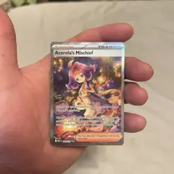 Pokemon Acerola's Mischief Mega Evolutions SIR 183/132 - Image 1