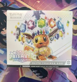 Pokemon TCG -Scarlet & Violet Prismatic Evolutions Elite Trainer Box -Sealed NEW - Image 1