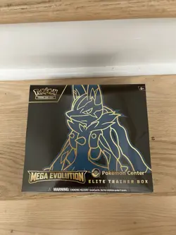 Pokemon TCG: Mega Evolution Pokemon Center Elite Trainer Box Mega Lucario ETB - Image 1