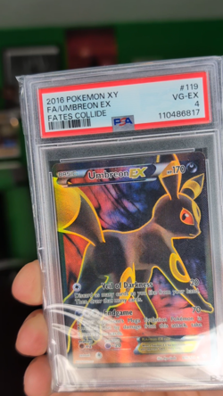 Umbreon EX - Full Art Ultra Rare Pokemon XY Fates Collide #119/124 PSA 4 - Image 2