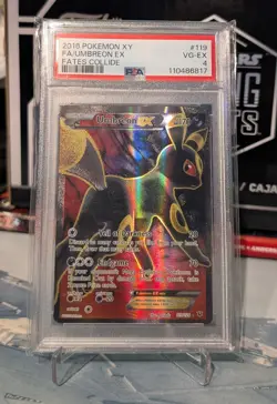 Umbreon EX - Full Art Ultra Rare Pokemon XY Fates Collide #119/124 PSA 4 - Image 4