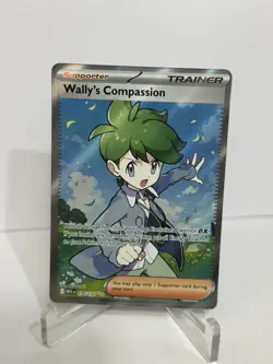 Pokemon WALLY'S COMPASSION 176/132 - Mega Evolution - RARE FULL ART - MINT - Image 1
