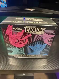 Pokemon TCG Sword & Shield Evolving Skies Elite Trainer Box ETB Factory Sealed - Image 1