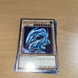 Yu-Gi-Oh Ots Tournament Pack 28 OP28-EN001 Blue-Eyes White Dragon Ultimate Rare - Image 1