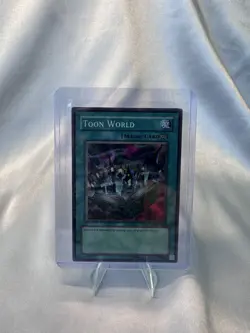 Yu-Gi-Oh TCG Magic Ruler #MRL-076 Toon World Super Rare MP - Image 4