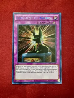 Judgment of Anubis - DCR-EN105 - Secret Rare - Near Mint - Image 1