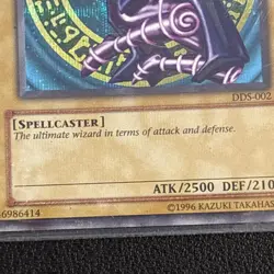 Dark Magician - DDS-002 - Secret Rare - Limited Edition (MP) Yu-Gi-Oh - Image 5