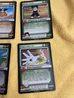 Dragon Ball Z TCG - Vegeta P3 - Gold Foil Promo - 8 Card Lot - Image 4
