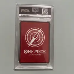 One Piece Card Monkey D Luffy L Leader Parallel PSA 10 Trading Card - Image 2