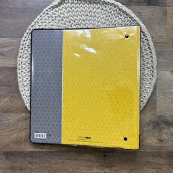 Ultra Pro Pokemon Pikachu Card Binder 2” 3 Ring Binder 2017 Yellow Gray - Image 5