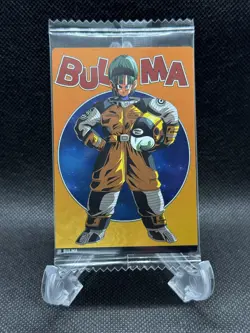 Bulma 2-14 N Dragon Ball Super Promo Wafer Card Sealed BANDAI Japanese US SELLER - Image 1