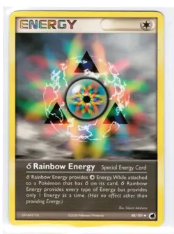 Rainbow Energy - EX Dragon Frontiers 88/101 - NM/M - Pokemon Uncommon Card - Image 1