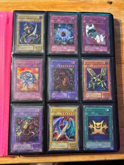 Yugioh OCG RARE Vintage Japanese 105 Card Lot Holo Collection JP Heavy Play DMG - Image 1