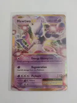 Mewtwo EX - 52/108 - Pokemon TCG Evolutions XY Ultra Rare Card - Image 1