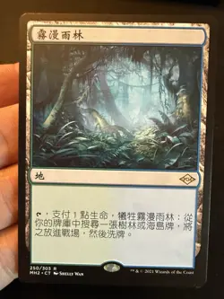 Misty Rainforest - MTG - 1x NM Traditional Chinese - Modern Horizons 2 MH2 - Image 1
