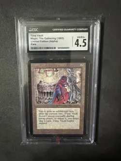 TIME VAULT Limited Edition - ALPHA CGC 4.5 VG EX MTG Magic the Gathering - Image 5
