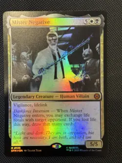 Mister Negative 135 Foil Marvel's Spider-Man Mtg NM Mythic - Image 1