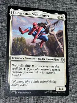 Spider-Man, Web-Slinger - 0016 - Marvel's Spider-Man - MTG - NM/M - Eng Non Foil - Image 1