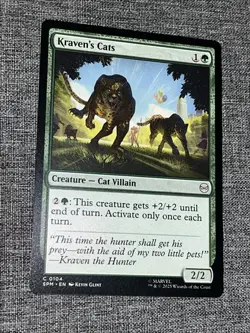 Kraven's Cats - 0104 - Marvel's Spider-Man - MTG - NM/M - Eng Non Foil - Image 1