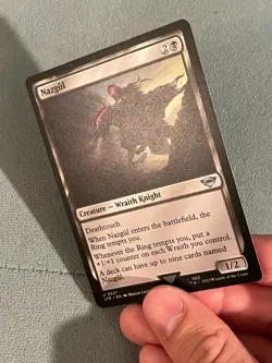 Nazgul 0337 Magic the Gathering Card English Lord of the Rings MTG NM - Image 2