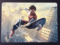 1 x Spider-Man India Art Card - Art Series: Marvel's Spider-Man - NM-Mint - MTG - Image 1