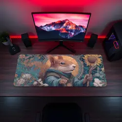 Squirrel Druid MTG Mat Woodland Mage - MTG Playmat - Image 5