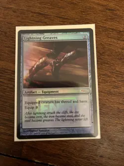 Lightning Greaves Foil FNM 2009 Promos MTG - Image 1
