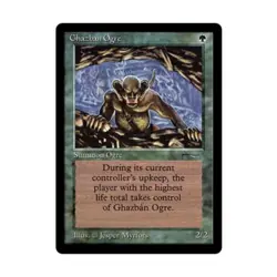 WOTC MtG Arabian Nights Ghazban Ogre (C4) VG - Image 1