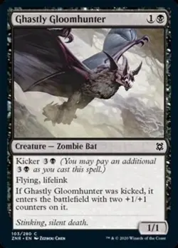 Ghastly Gloomhunter - Near Mint MTG Zendikar Rising - Image 1