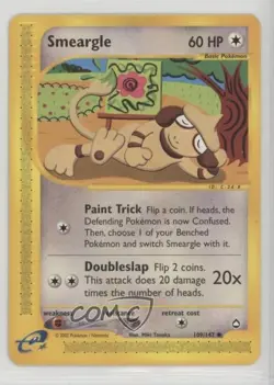 Smeargle Pokemon e-Card Series Aquapolis #109 2002 - Image 1