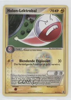Holon's Electrode German Pokemon EX Delta Species #21 2005 - Image 1