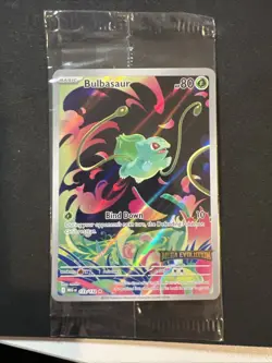 Pokemon Center Bulbasaur 133/132 Mega Evolutions Stamped Promo Factory Sealed! - Image 1