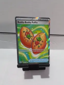 Buddy-buddy Poffin 167/132 Ultra Rare Full Art Mega Evolutions Pokemon Mint - Image 1