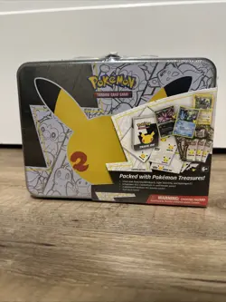 Pokemon TCG Celebration 25th Anniversary Collector’s Chest/ Lunch Box Tin Sealed - Image 1