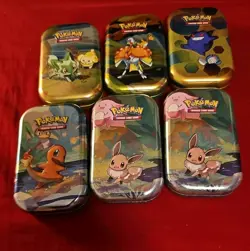 Pokemon TCG Mini Tin *EMPTY* Multiple Available - Image 2