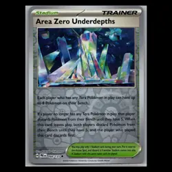 Prismatic Evolutions - Area Zero Underdepths 094/131 Reverse Holo - TCG Pokemon - Image 1