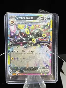 Sealed Umbreon ex 60/131 Surprise Box Stamped Promo Pokemon Prismatic Evolutions - Image 3