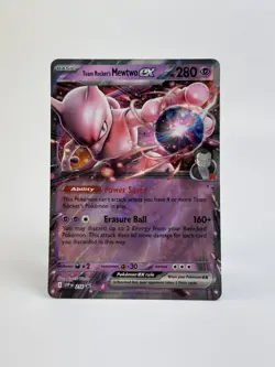 Pokemon TCG - Team Rocket's Mewtwo EX 216 - Black Star Promo - Destined Rivals - Image 1