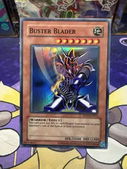 Buster Blader RP02-EN013 Super Rare Yugioh Retro Pack 2 Reprint Unlimited Mint - Image 1