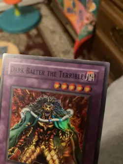 Dark Balter the Terrible LOD-002 Legacy of Darkness Unlimited Yugioh MP - Image 3