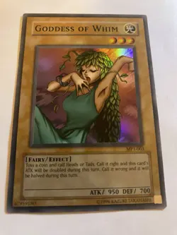 Goddess of Whim MP1-003 McDonald's Promo Limited Edition Yugioh - Image 1